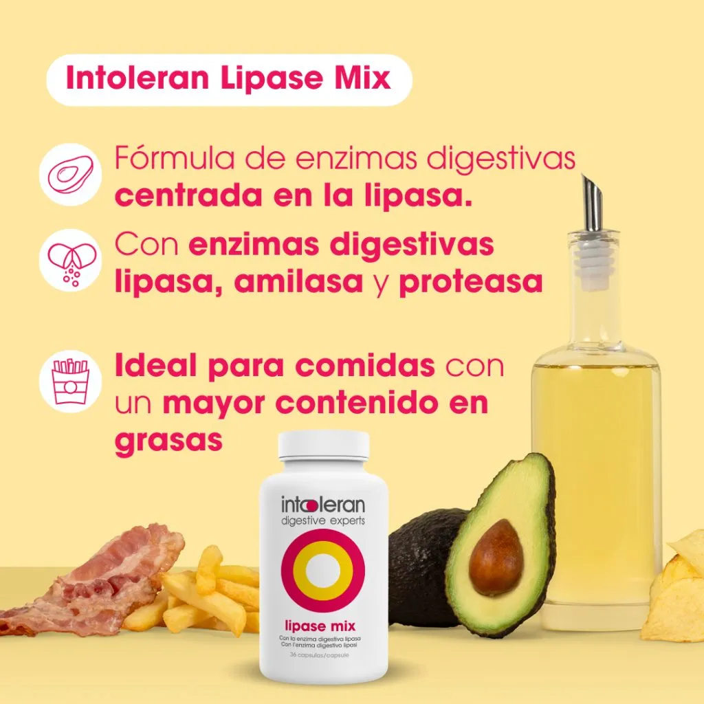 Lipase Mix 36 Cápsulas.