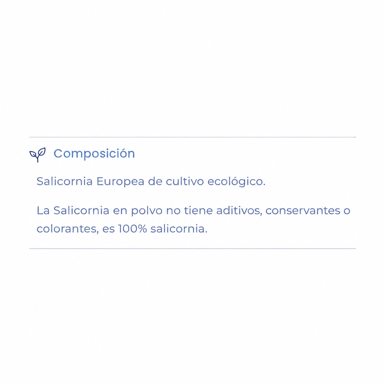 Salero de Salicornia (28g) | Sal verde